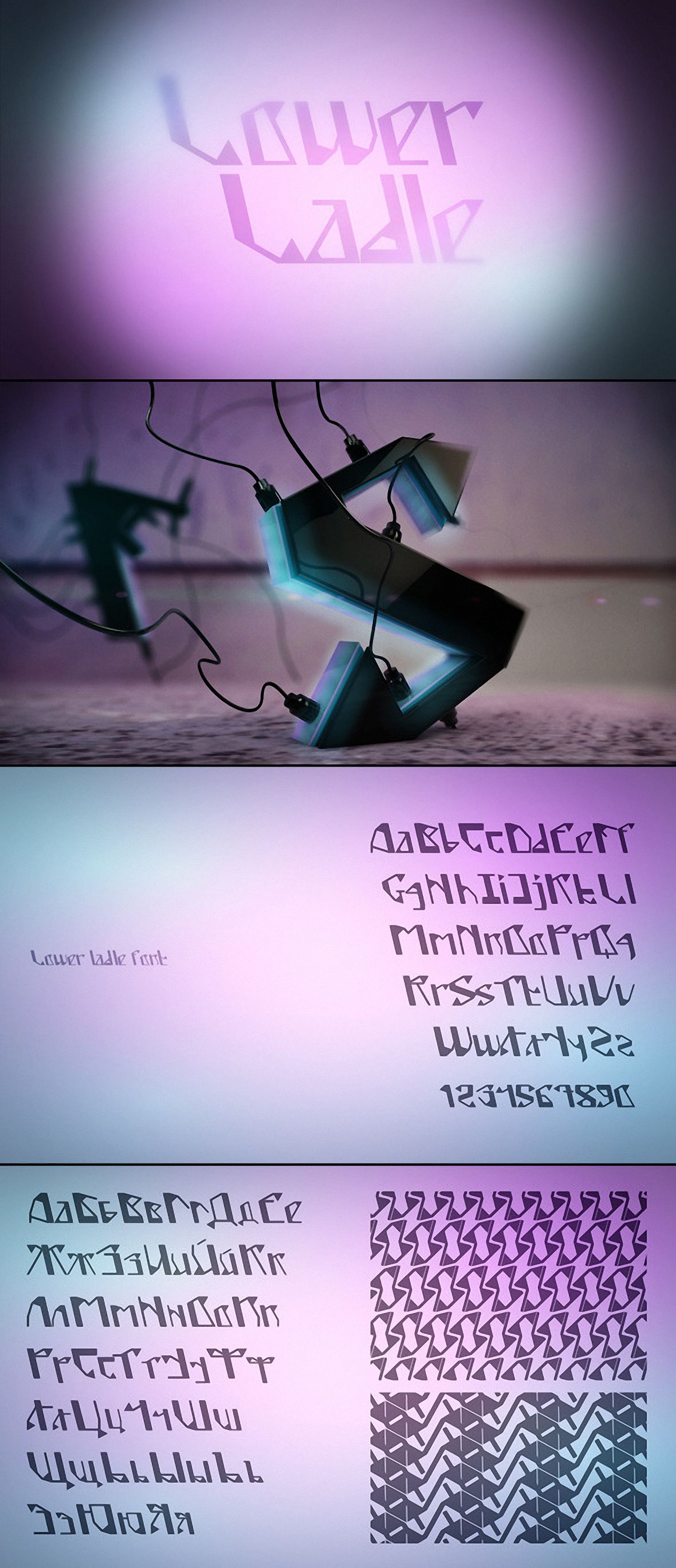 Шрифт Lower Ladle